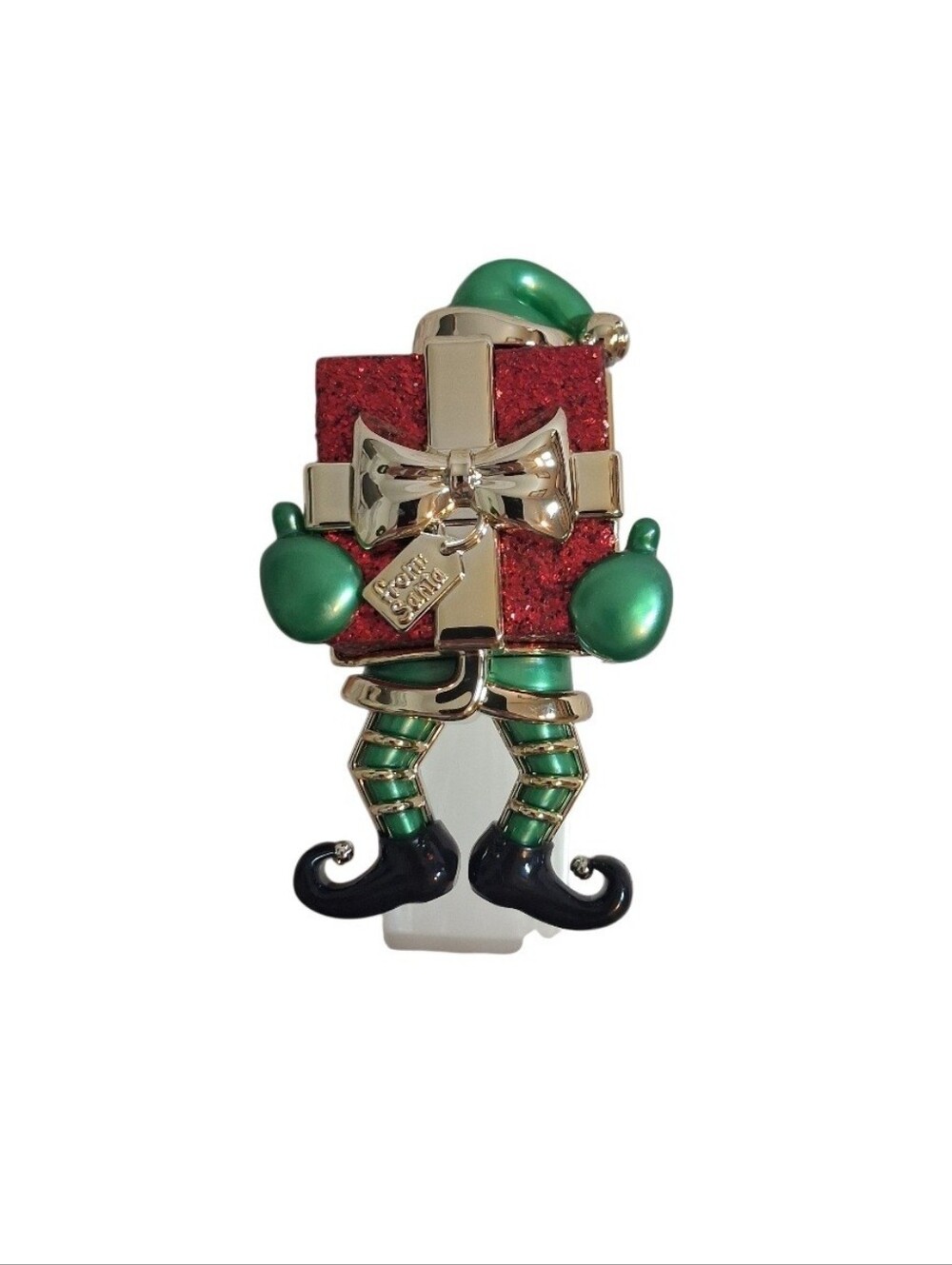 Bath and Body Works Elf Holding Gifts Wallflower Plug-in